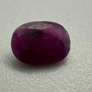 Rare 5.4ct Natural Afghanistan Ruby | Large Precision Cut Investment Grade