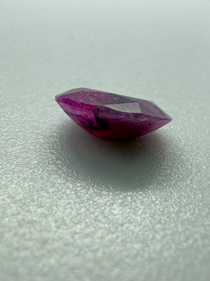 Rare 5.4ct Natural Afghanistan Ruby | Large Precision Cut Investment Grade - Image 2