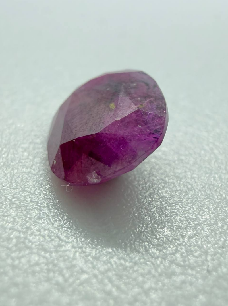 Rare 5.4ct Natural Afghanistan Ruby | Large Precision Cut Investment Grade - Image 3