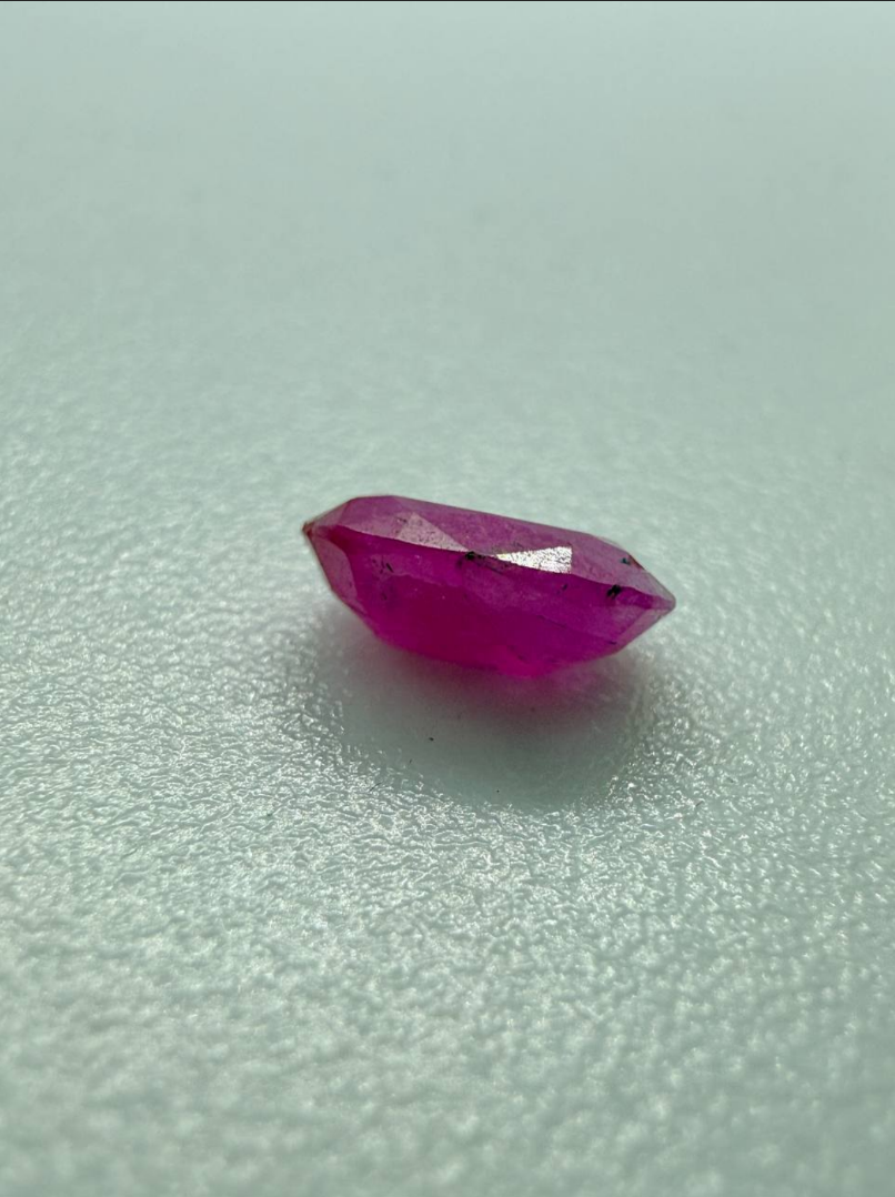 Rare Panjshir Origin Ruby | 1.7 Carat Natural Oval Cut Pink-Red - Image 3