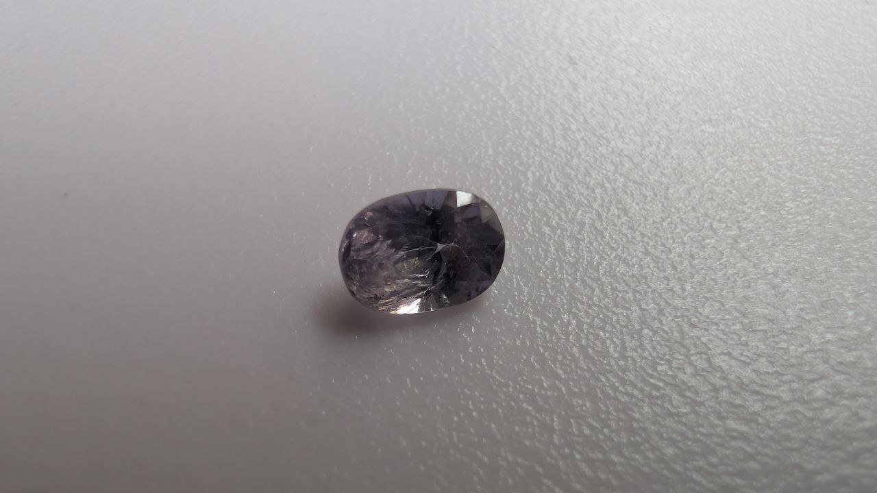0.75ct Light Purple Spinel – AAA Quality – 4.5x6.4mm Oval – CERTIFIED - Image 2