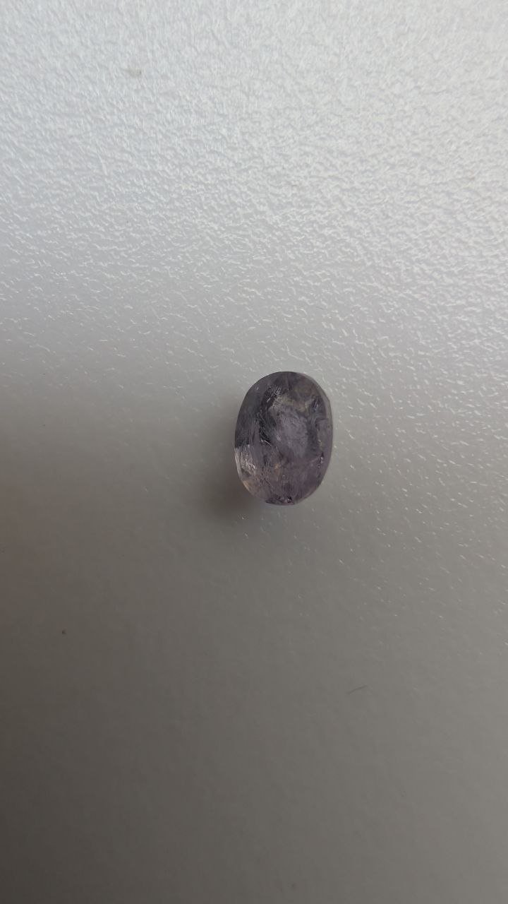 0.65ct Light Purple Spinel – AA Quality – 4.5x6mm Oval – CERTIFIED - Image 2