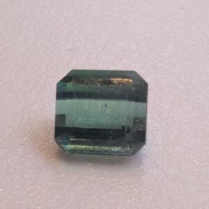 1.25ct Afghan Tourmaline – 6x6mm – Certified by Czech Gemologist